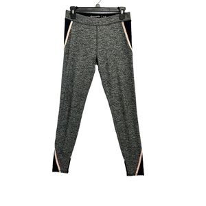 Abercombie Big Kids Girls Leggings Active Grey Pink Size 15 16